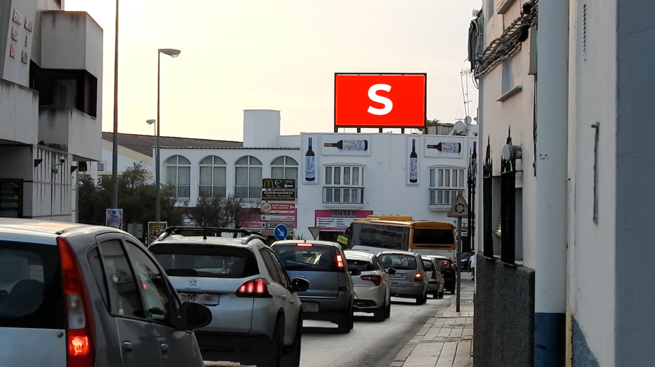 Pantalla LED Videomural en Sanlúcar de Barrameda